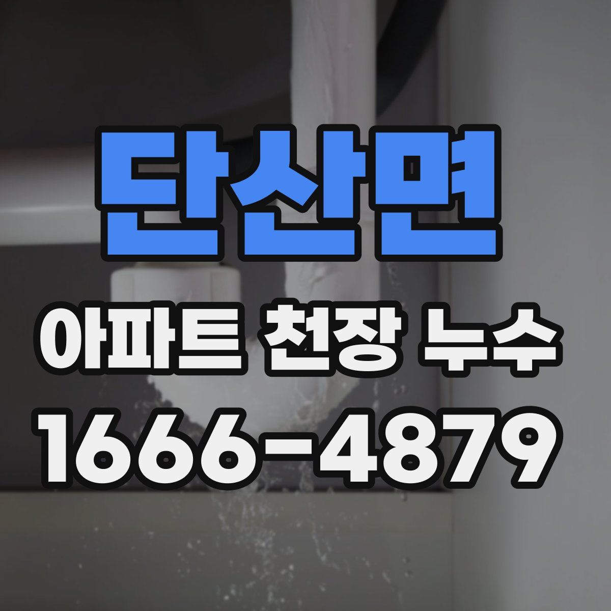 단산면 아파트 천장 누수