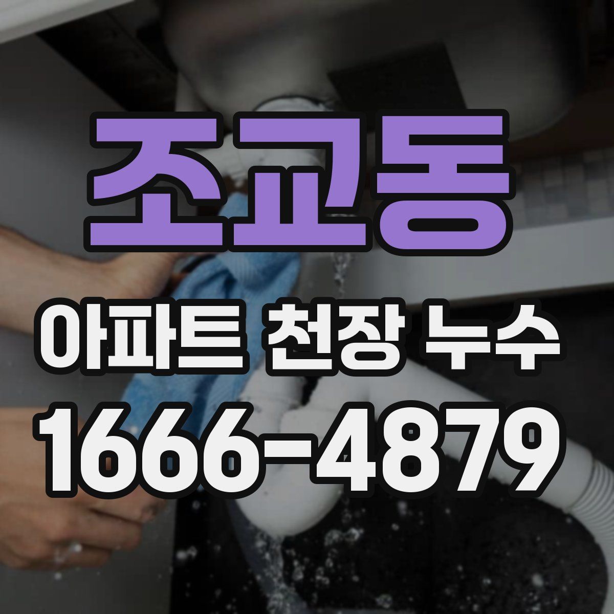조교동 아파트 천장 누수