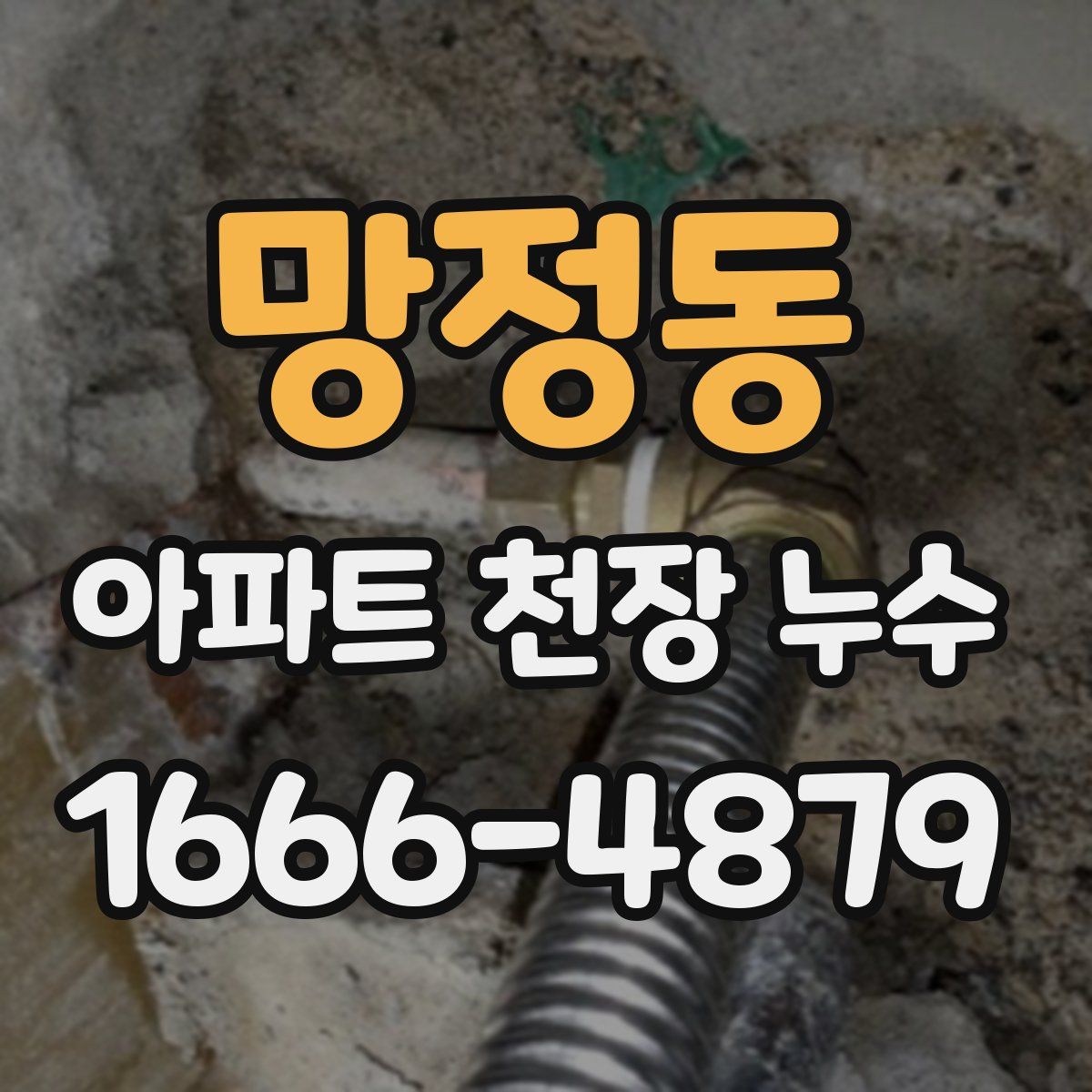 망정동 아파트 천장 누수
