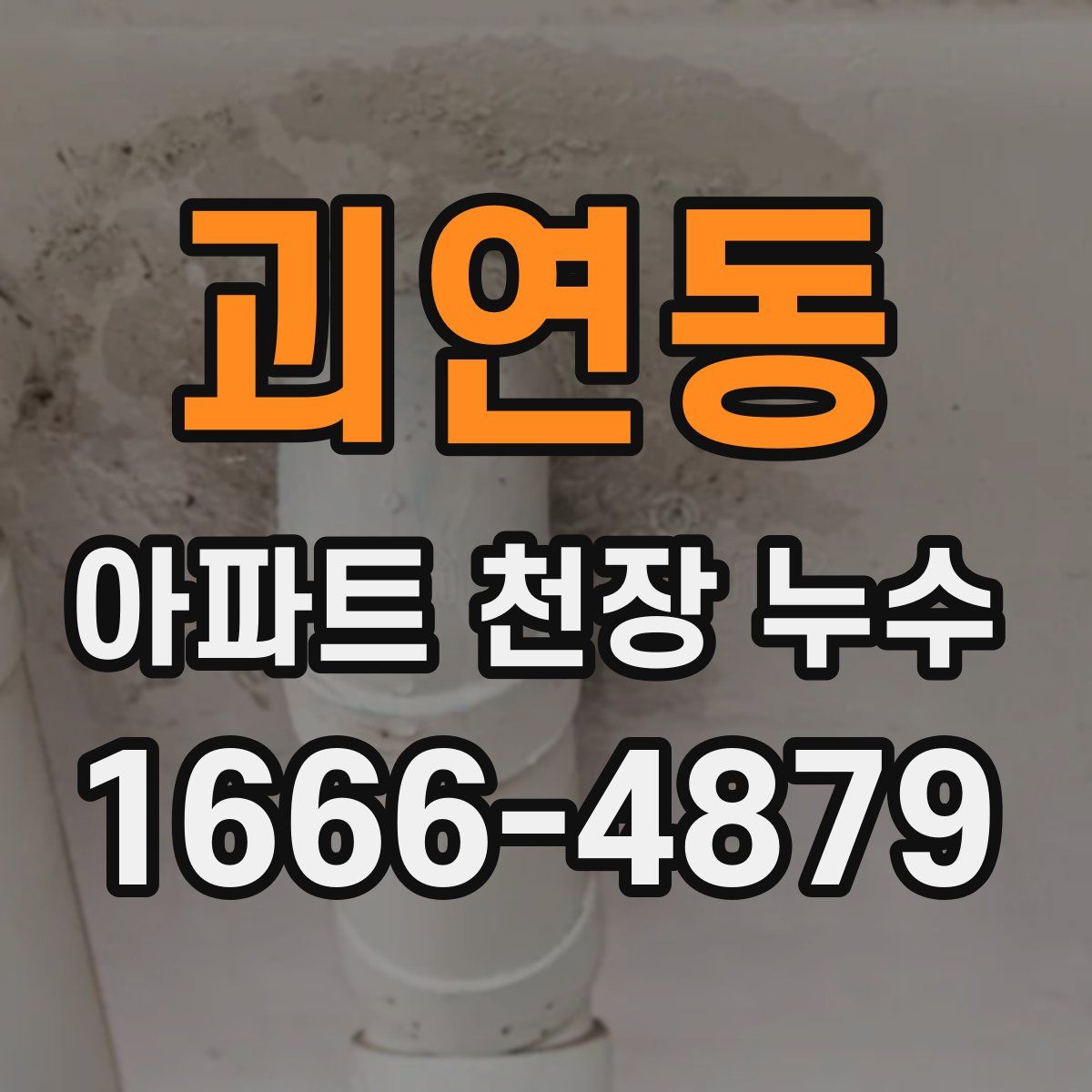 괴연동 아파트 천장 누수
