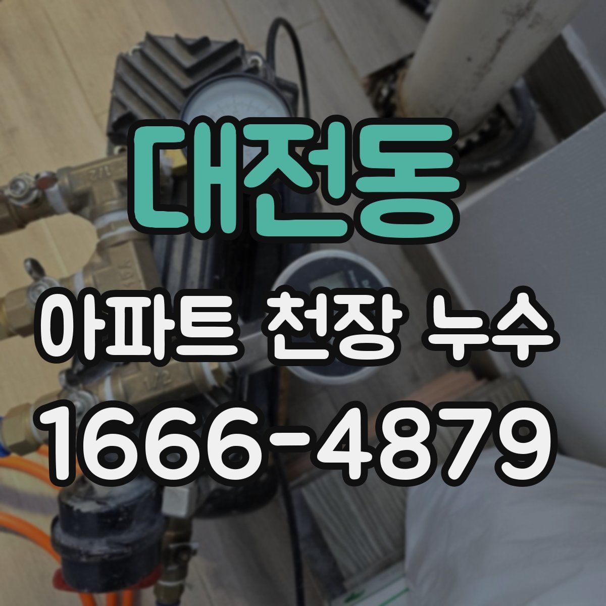 대전동 아파트 천장 누수