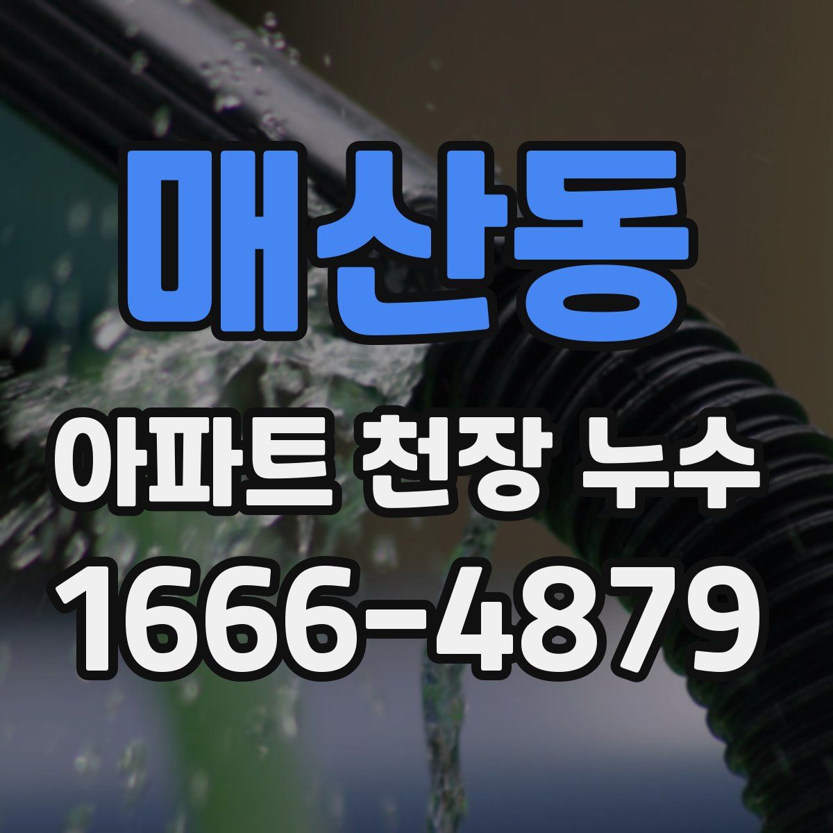 매산동 아파트 천장 누수