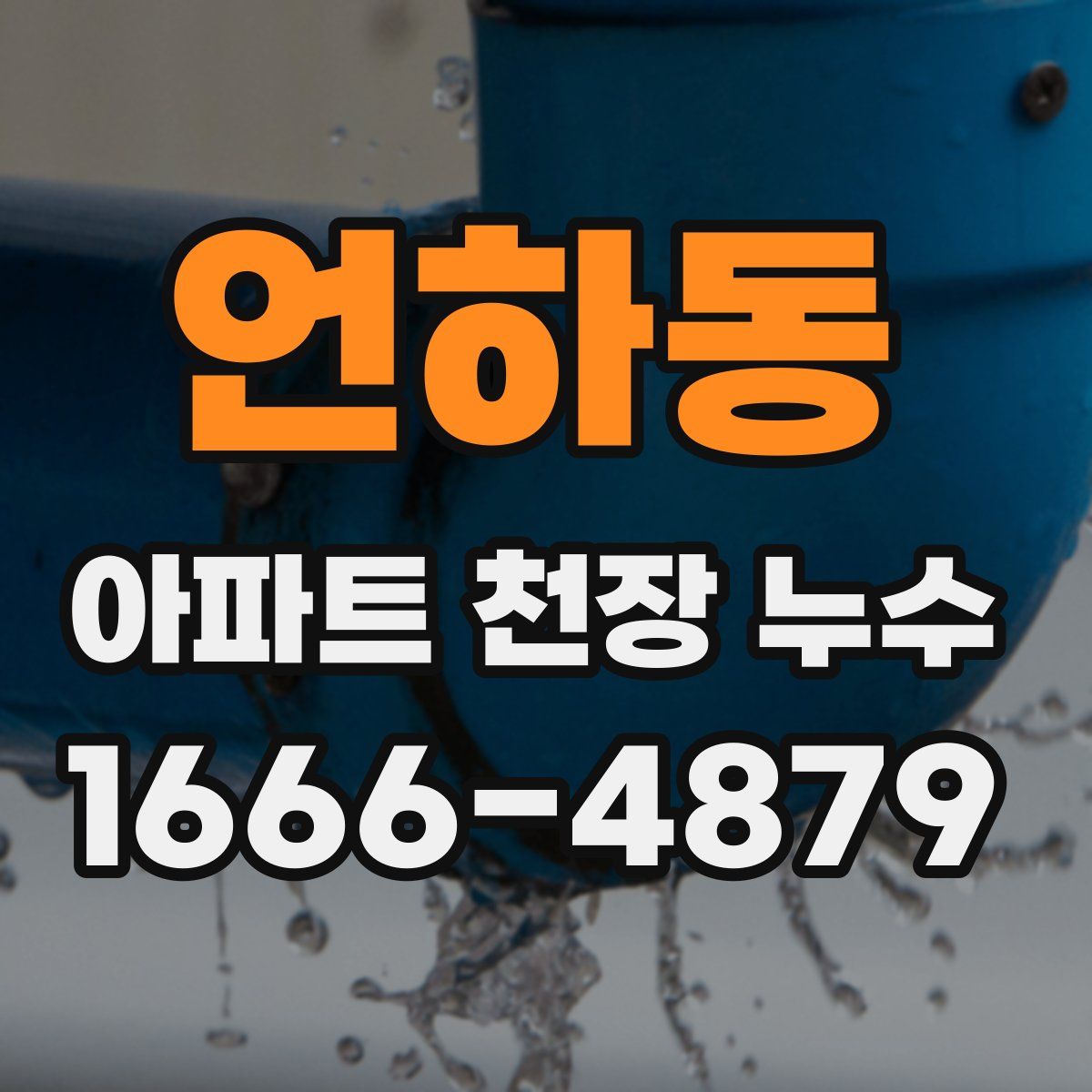 언하동 아파트 천장 누수
