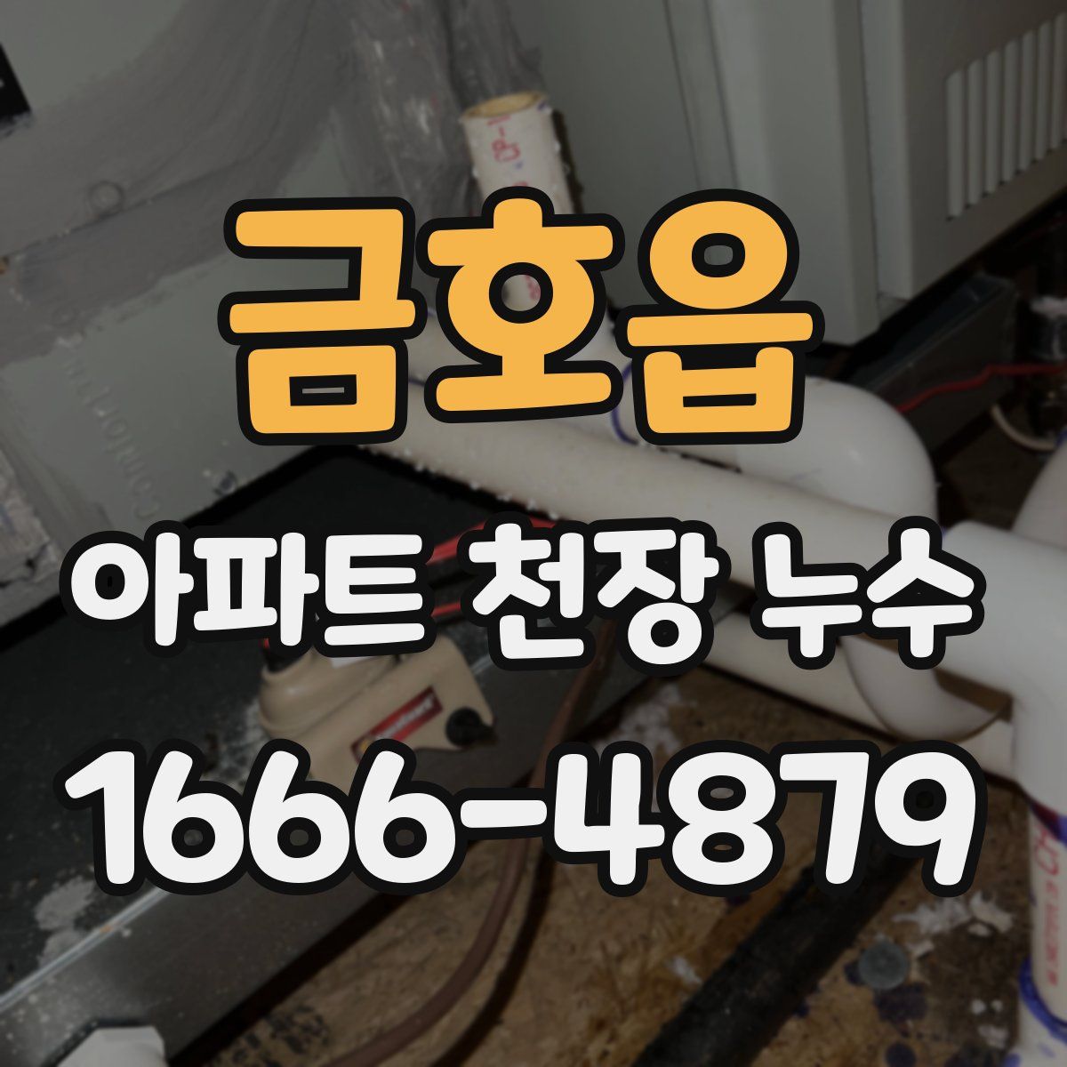 금호읍 아파트 천장 누수