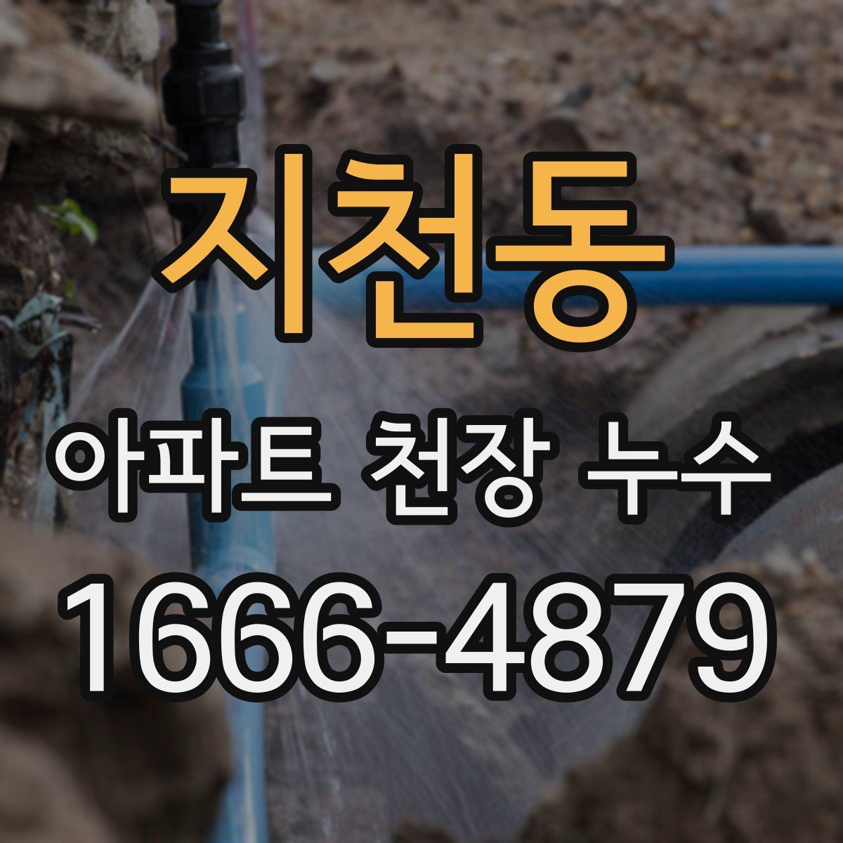 지천동 아파트 천장 누수
