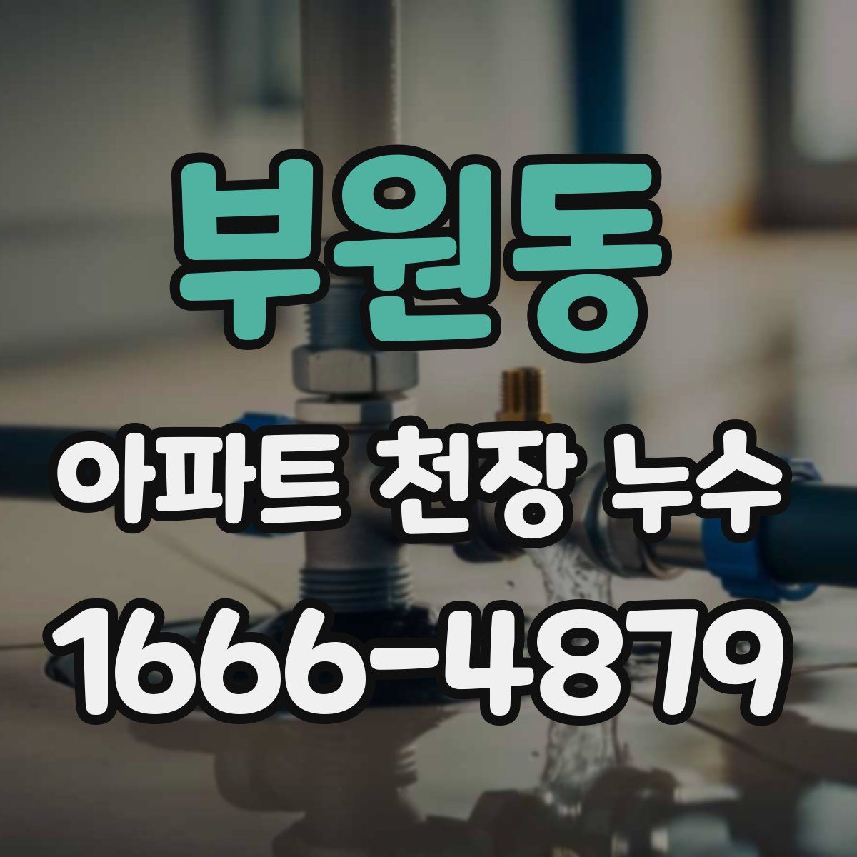 부원동 아파트 천장 누수