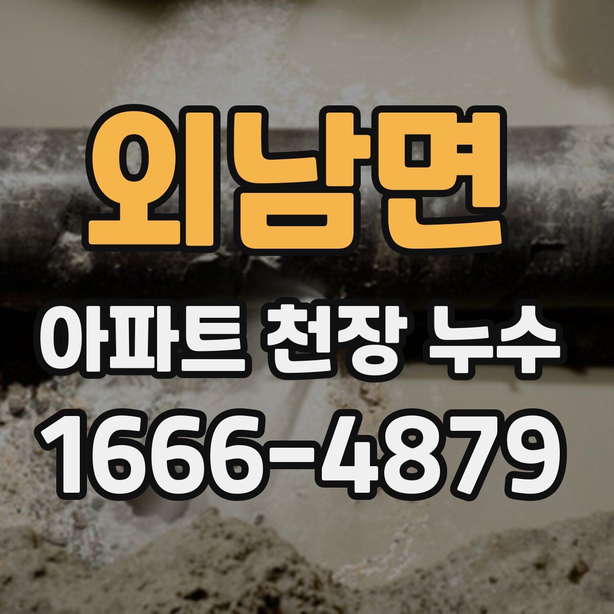 외남면 아파트 천장 누수