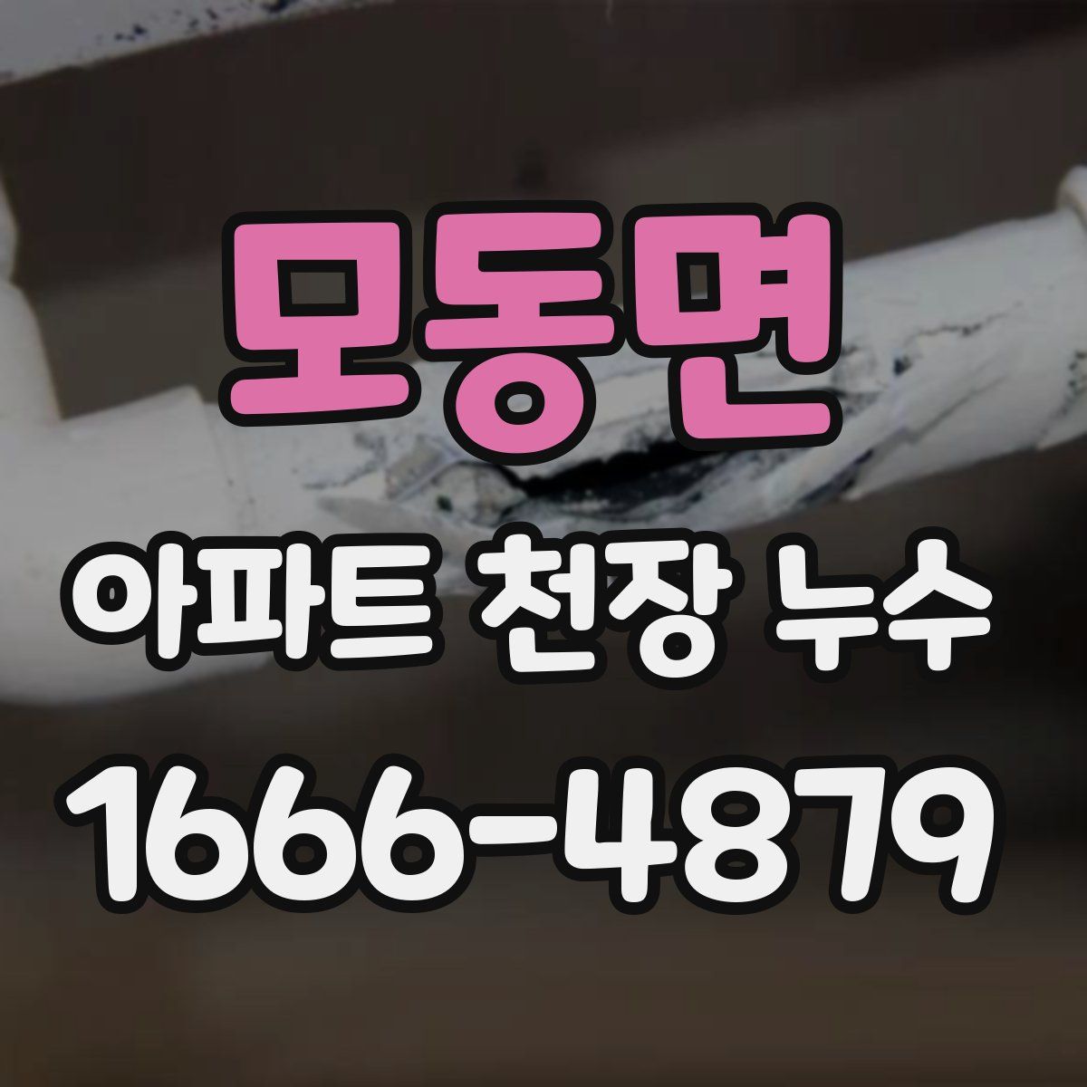 모동면 아파트 천장 누수