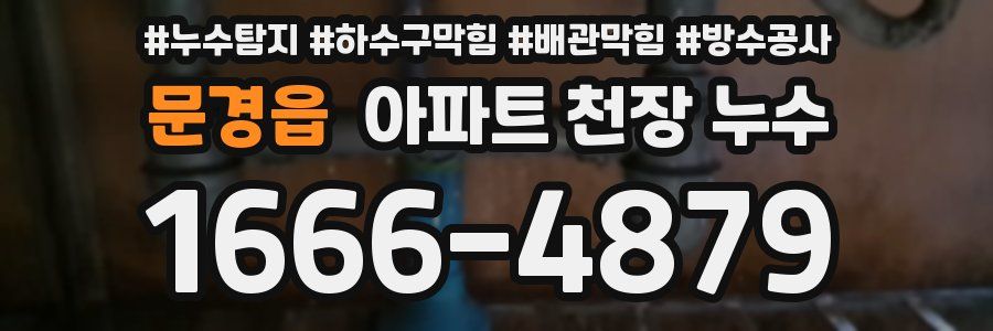 문경읍 아파트 천장 누수
