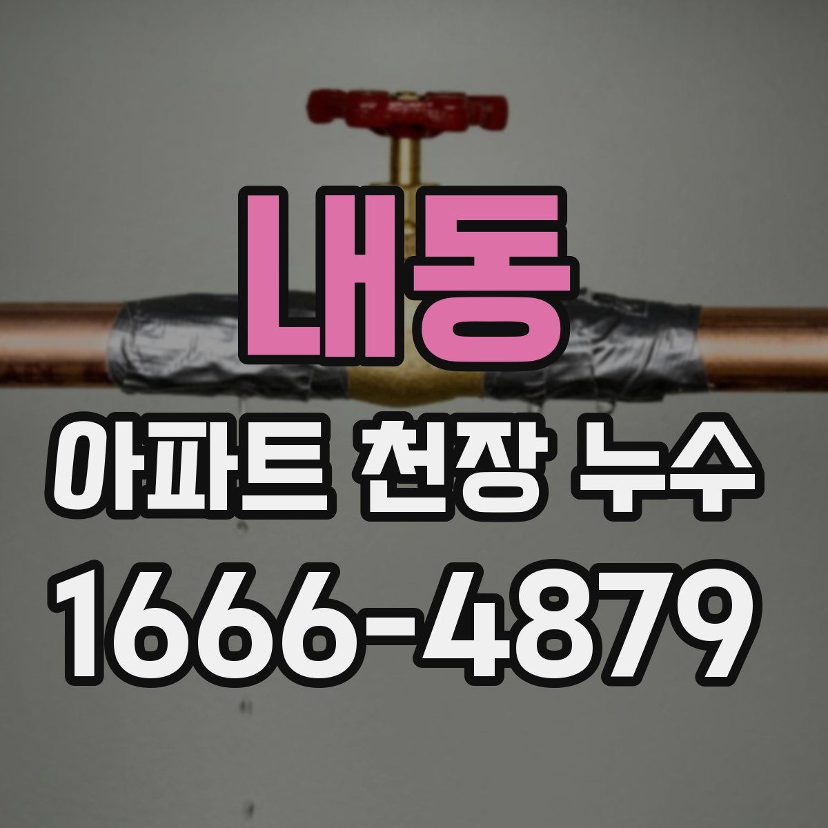 내동 아파트 천장 누수