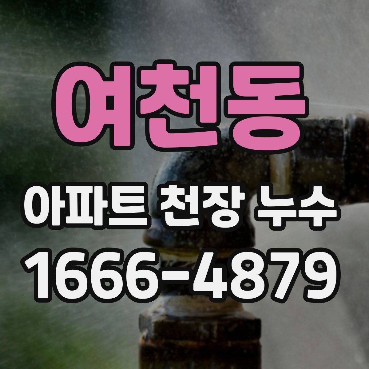 여천동 아파트 천장 누수