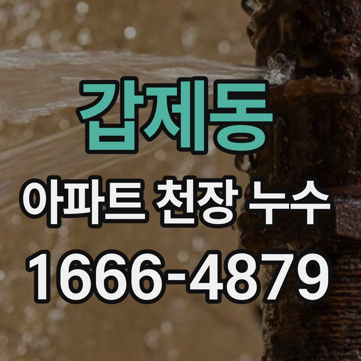 갑제동 아파트 천장 누수