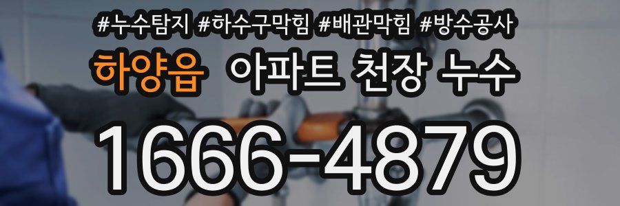 하양읍 아파트 천장 누수