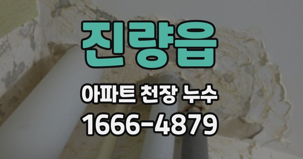 진량읍 아파트 천장 누수