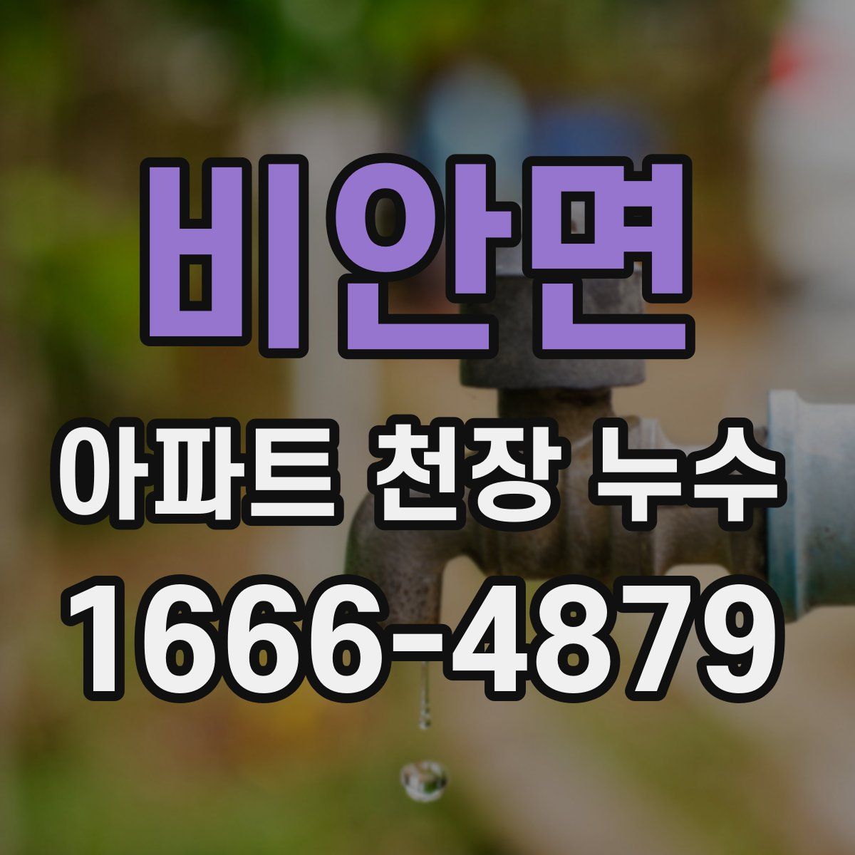 비안면 아파트 천장 누수