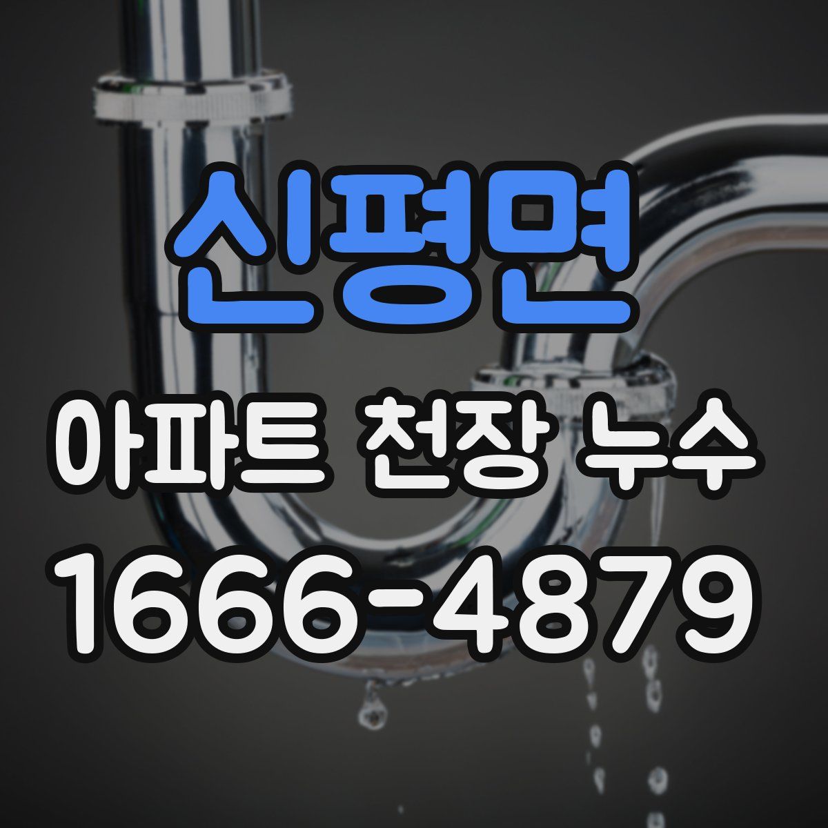 신평면 아파트 천장 누수