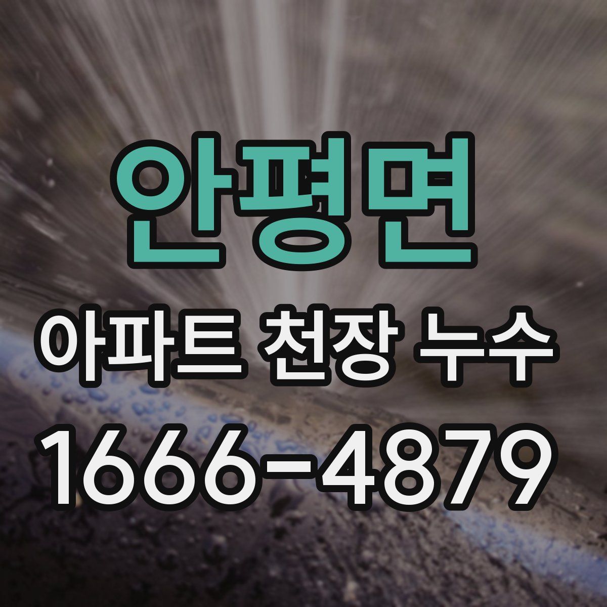 안평면 아파트 천장 누수