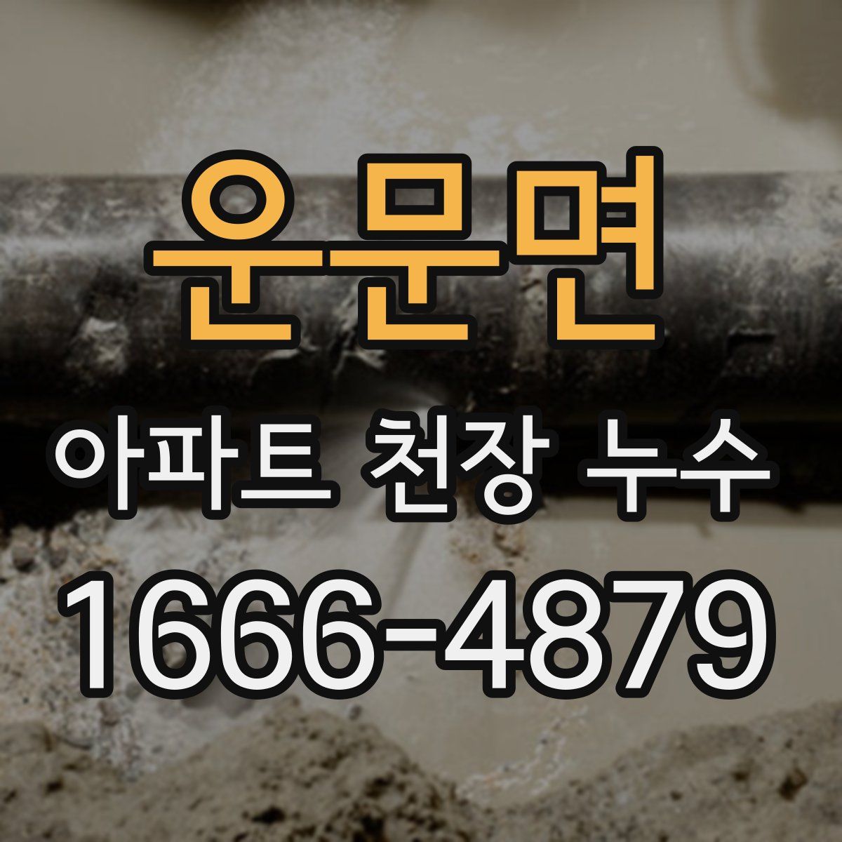 운문면 아파트 천장 누수