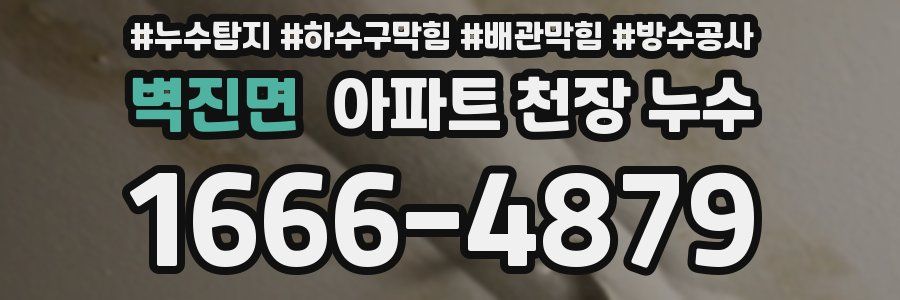 벽진면 아파트 천장 누수