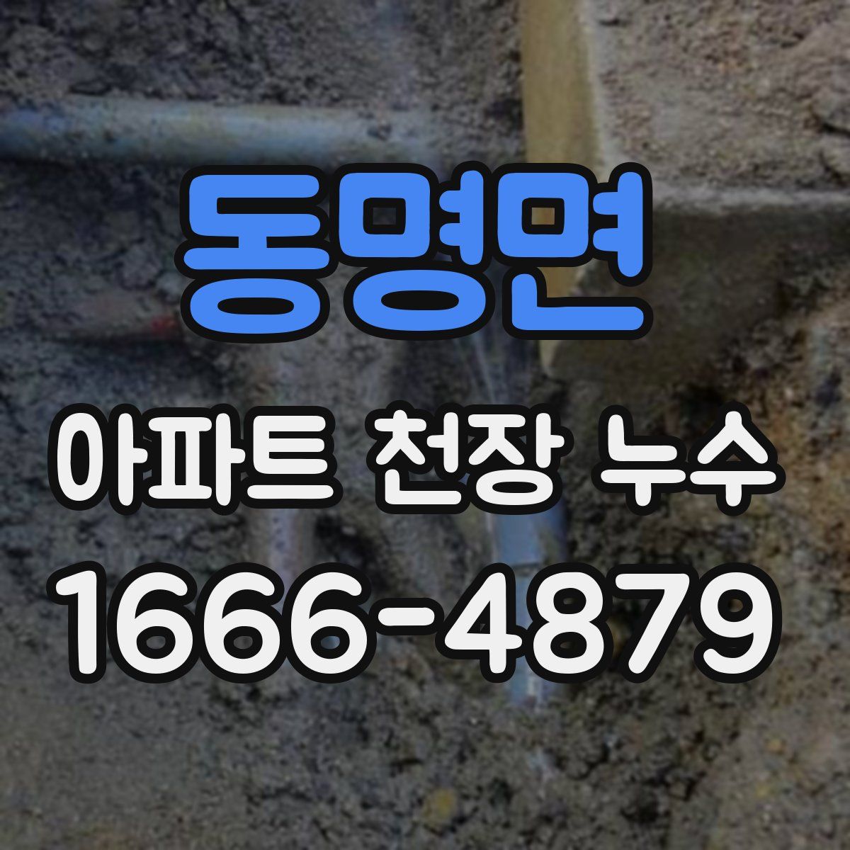 동명면 아파트 천장 누수