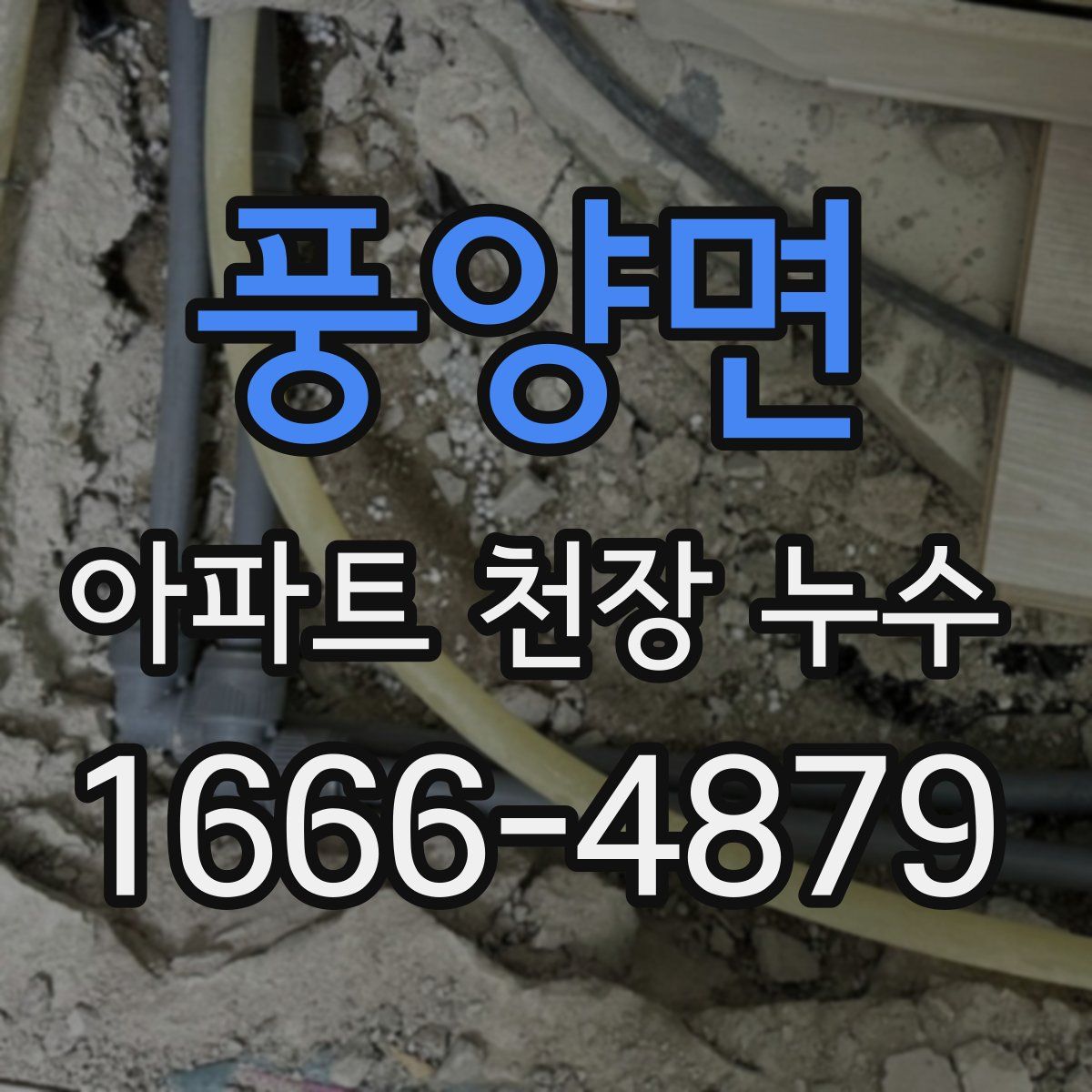 풍양면 아파트 천장 누수