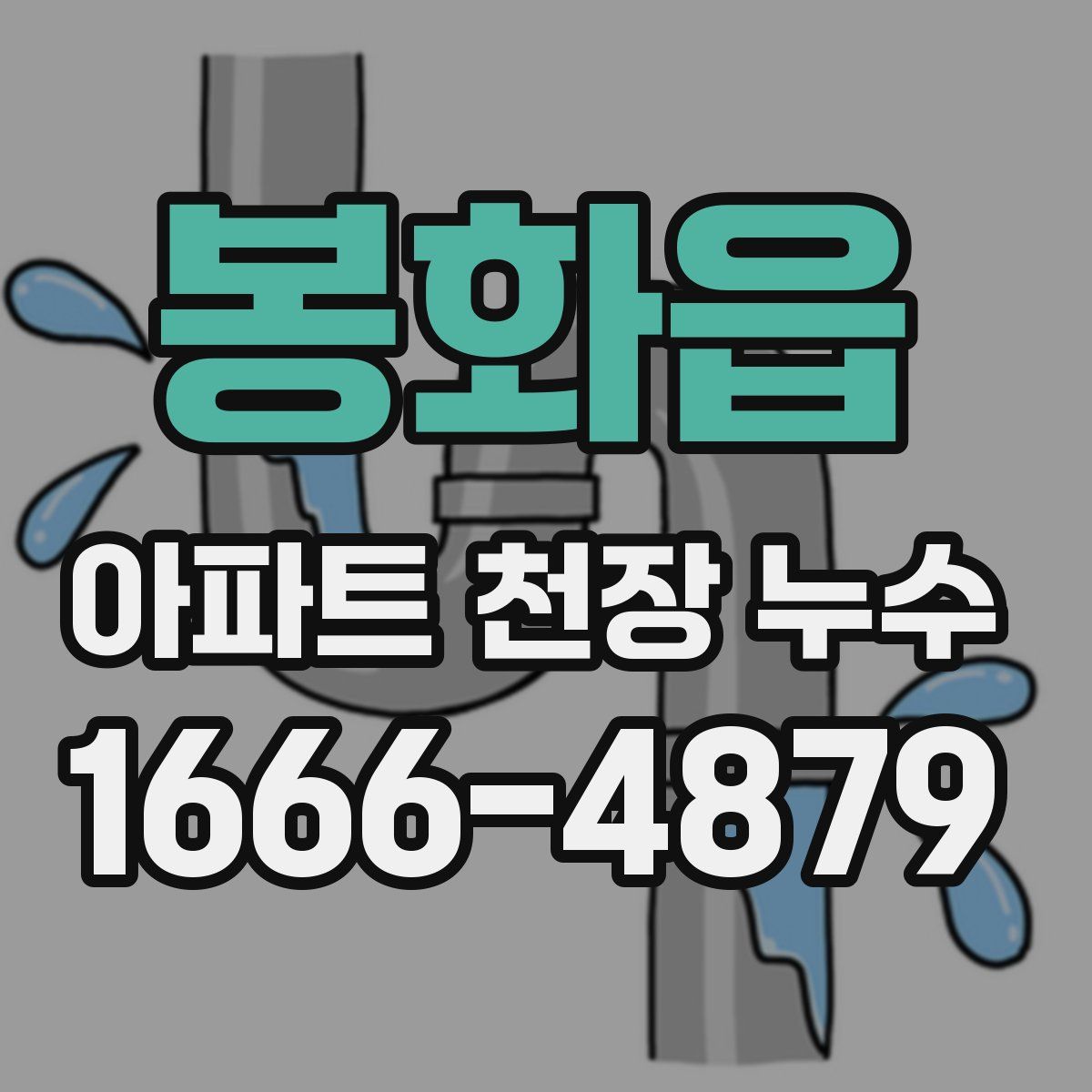 봉화읍 아파트 천장 누수