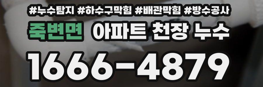 죽변면 아파트 천장 누수