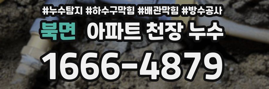 북면 아파트 천장 누수