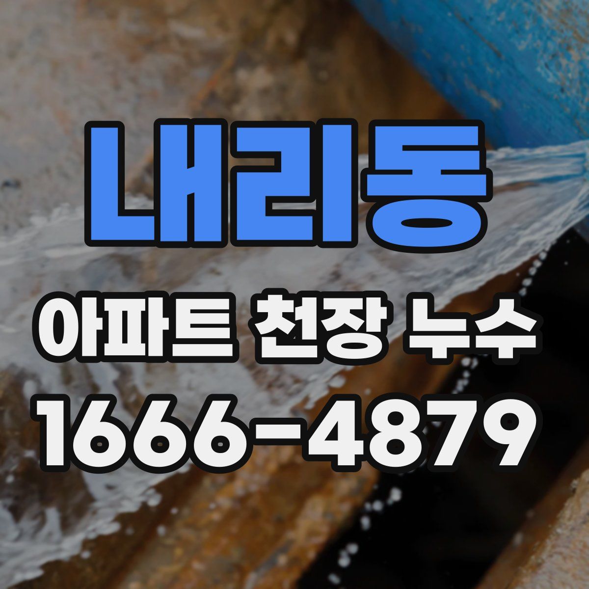 내리동 아파트 천장 누수