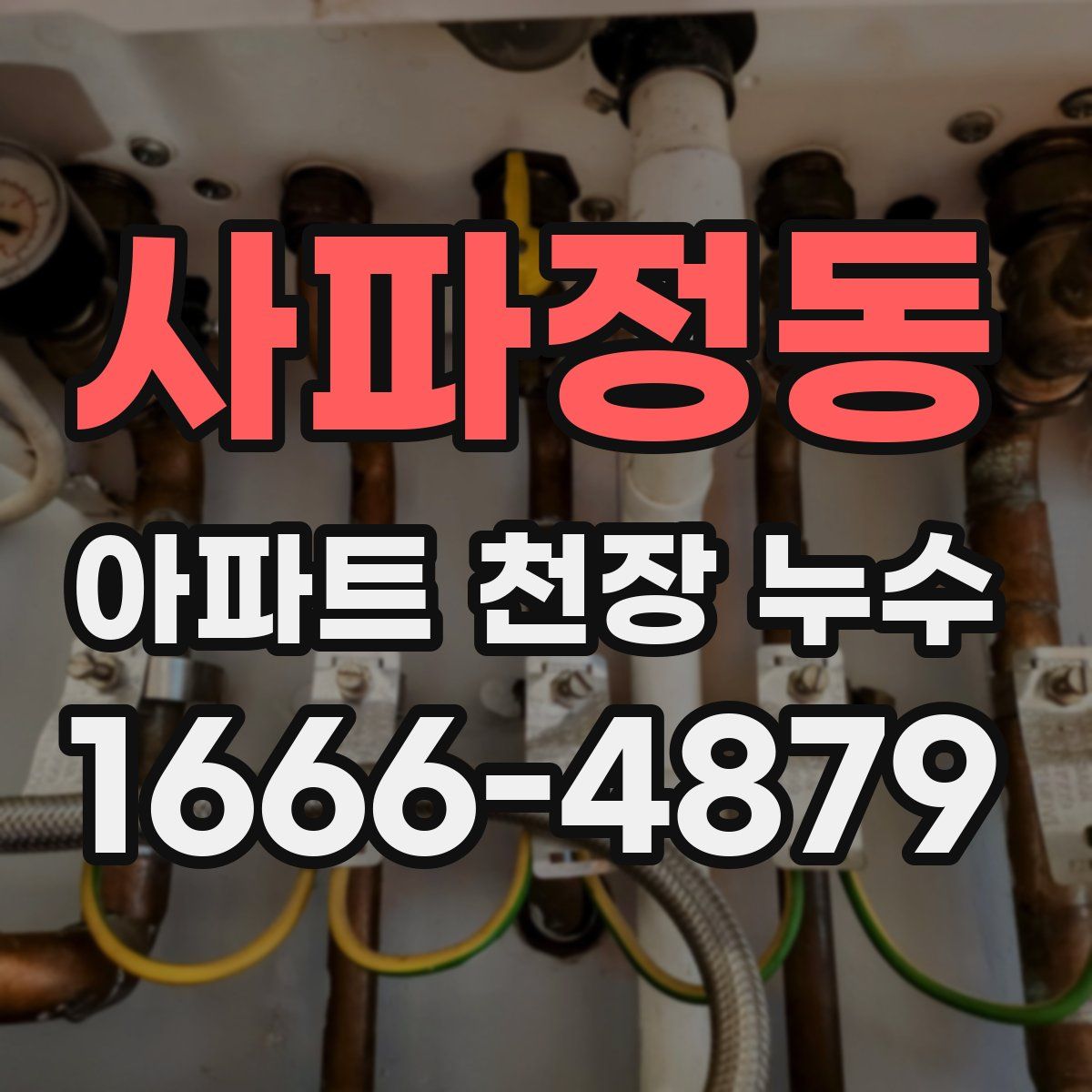 사파정동 아파트 천장 누수