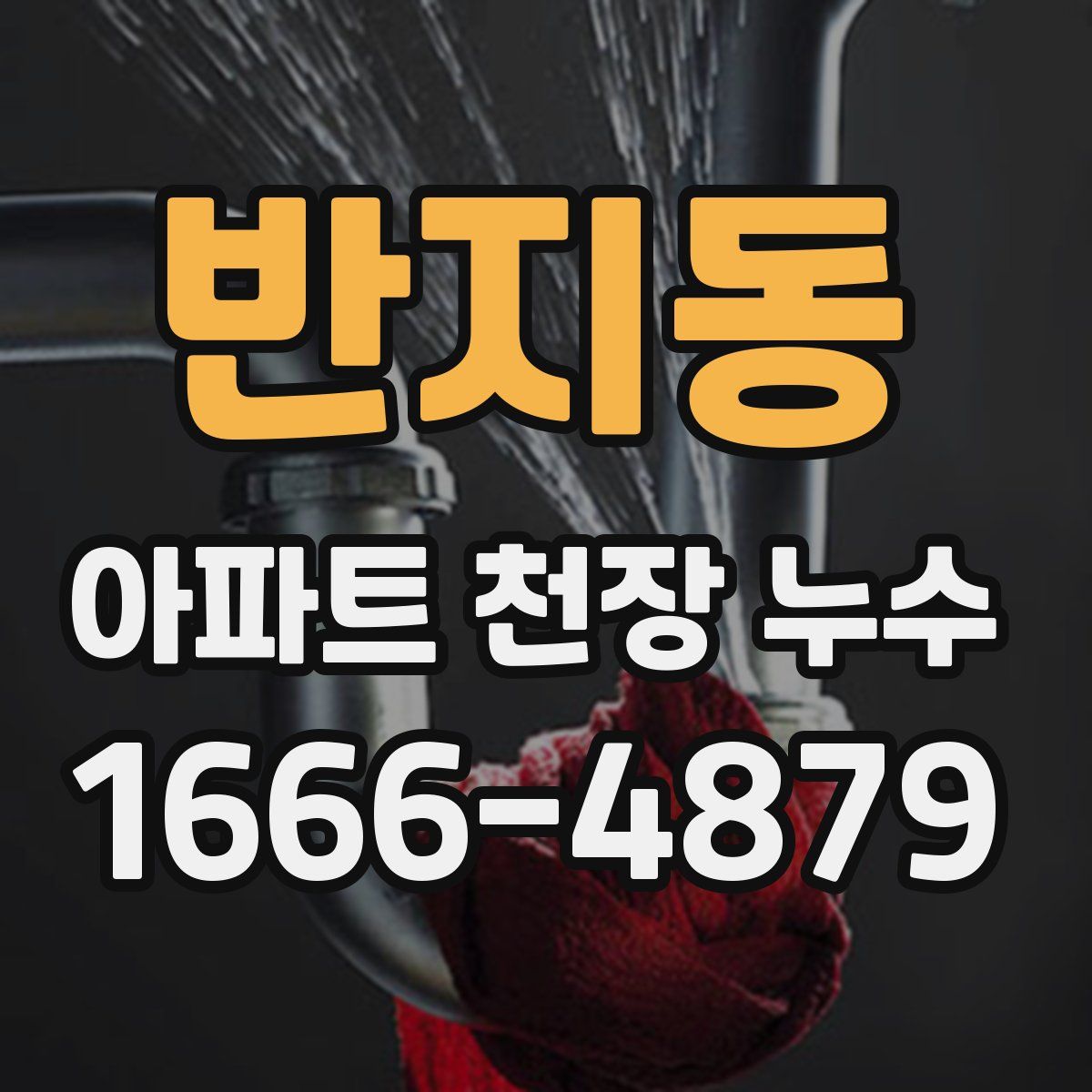 반지동 아파트 천장 누수