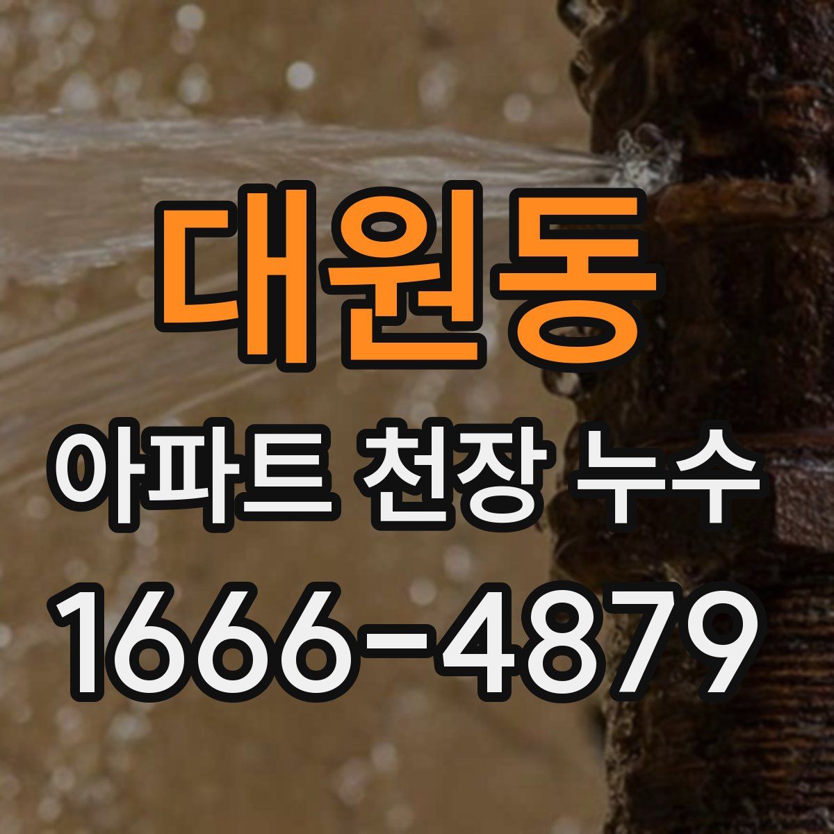 대원동 아파트 천장 누수