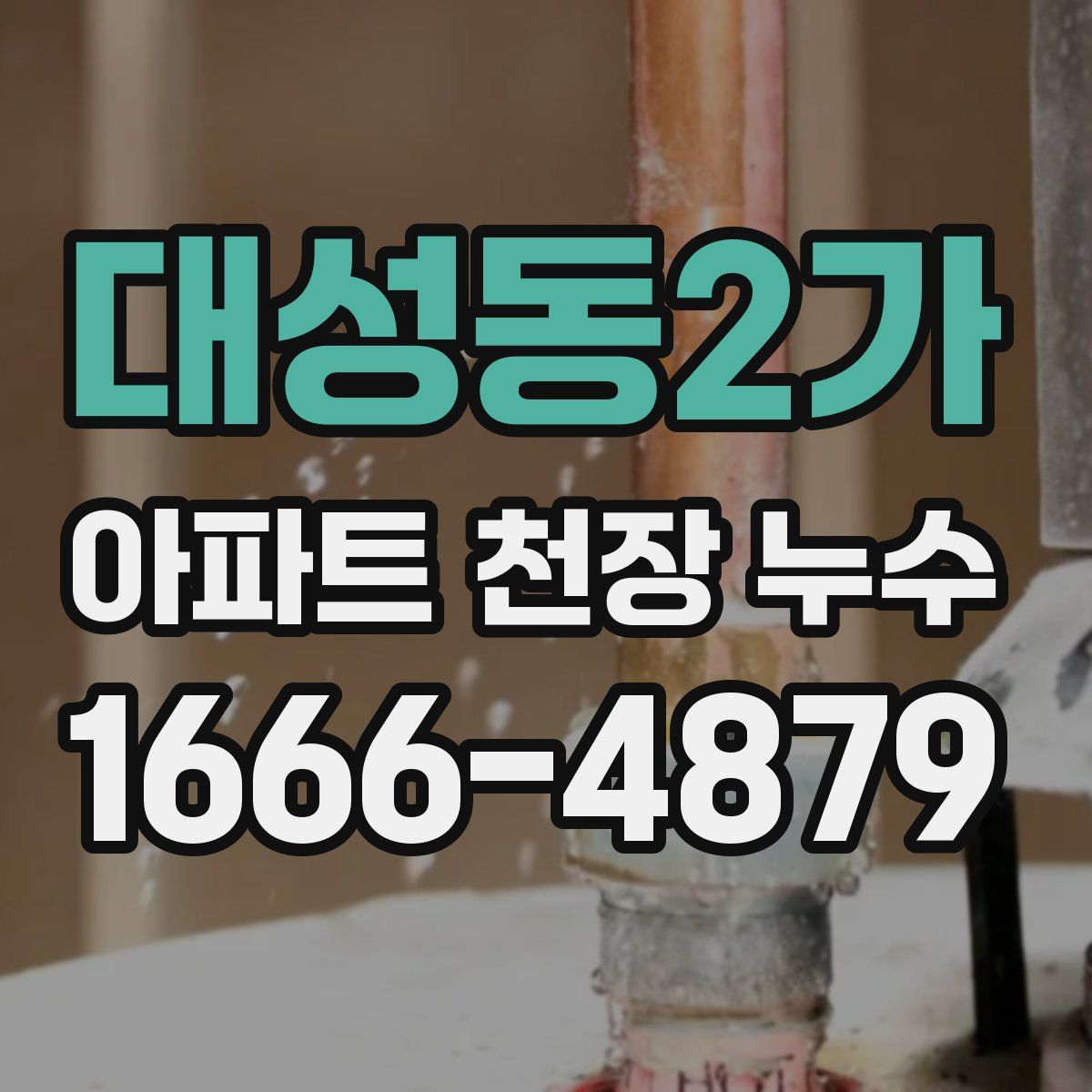 대성동2가 아파트 천장 누수