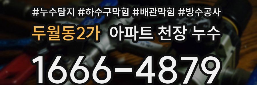 두월동2가 아파트 천장 누수