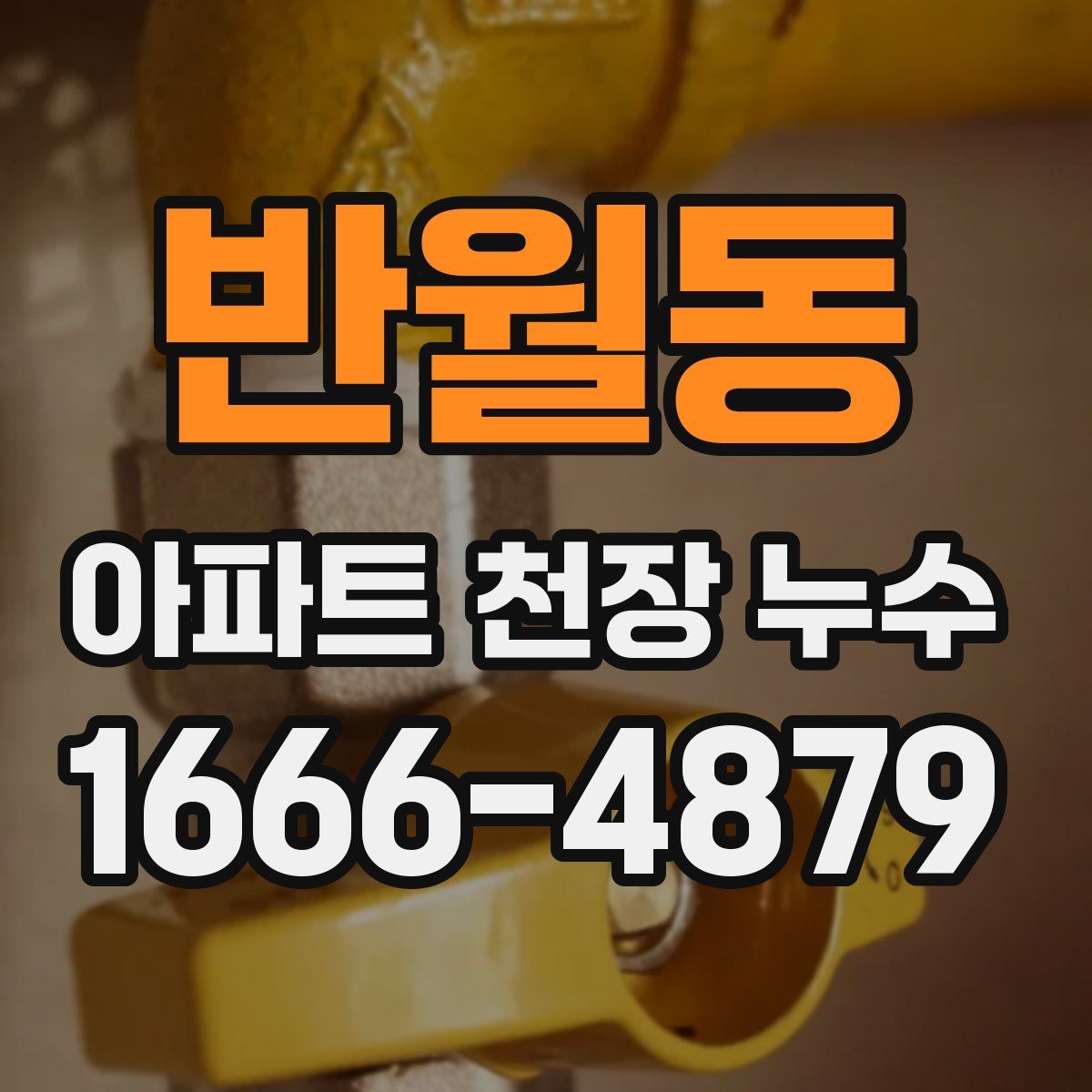 반월동 아파트 천장 누수