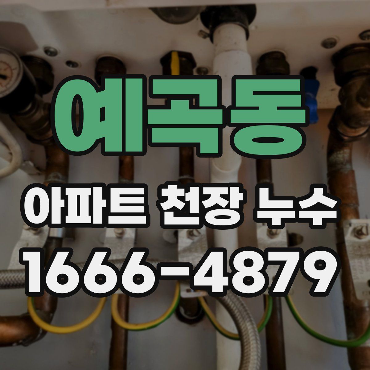 예곡동 아파트 천장 누수