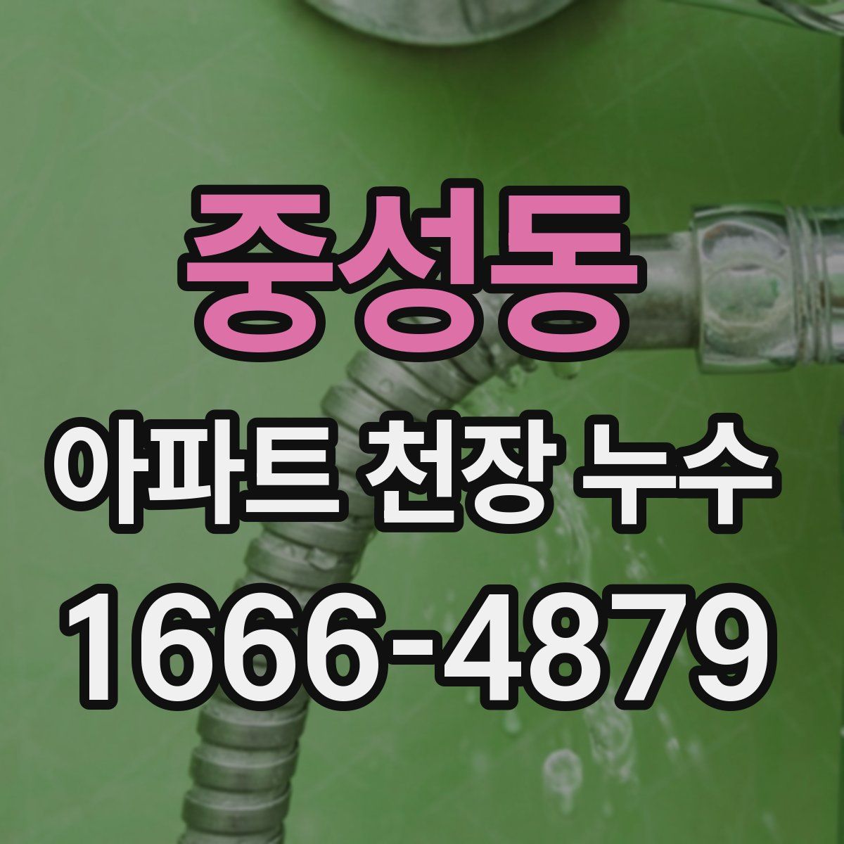 중성동 아파트 천장 누수