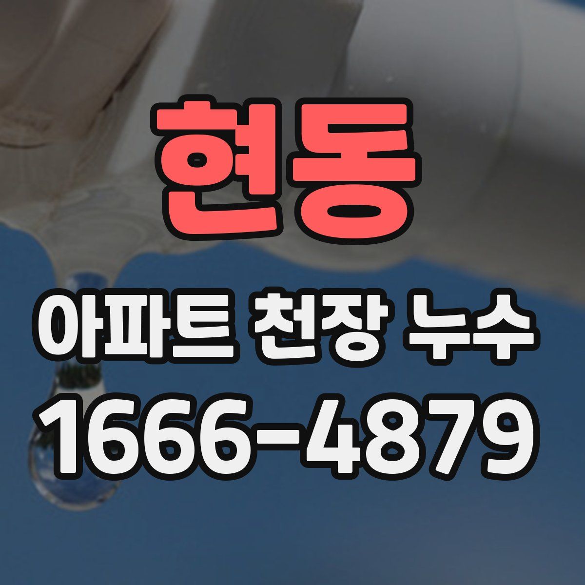 현동 아파트 천장 누수