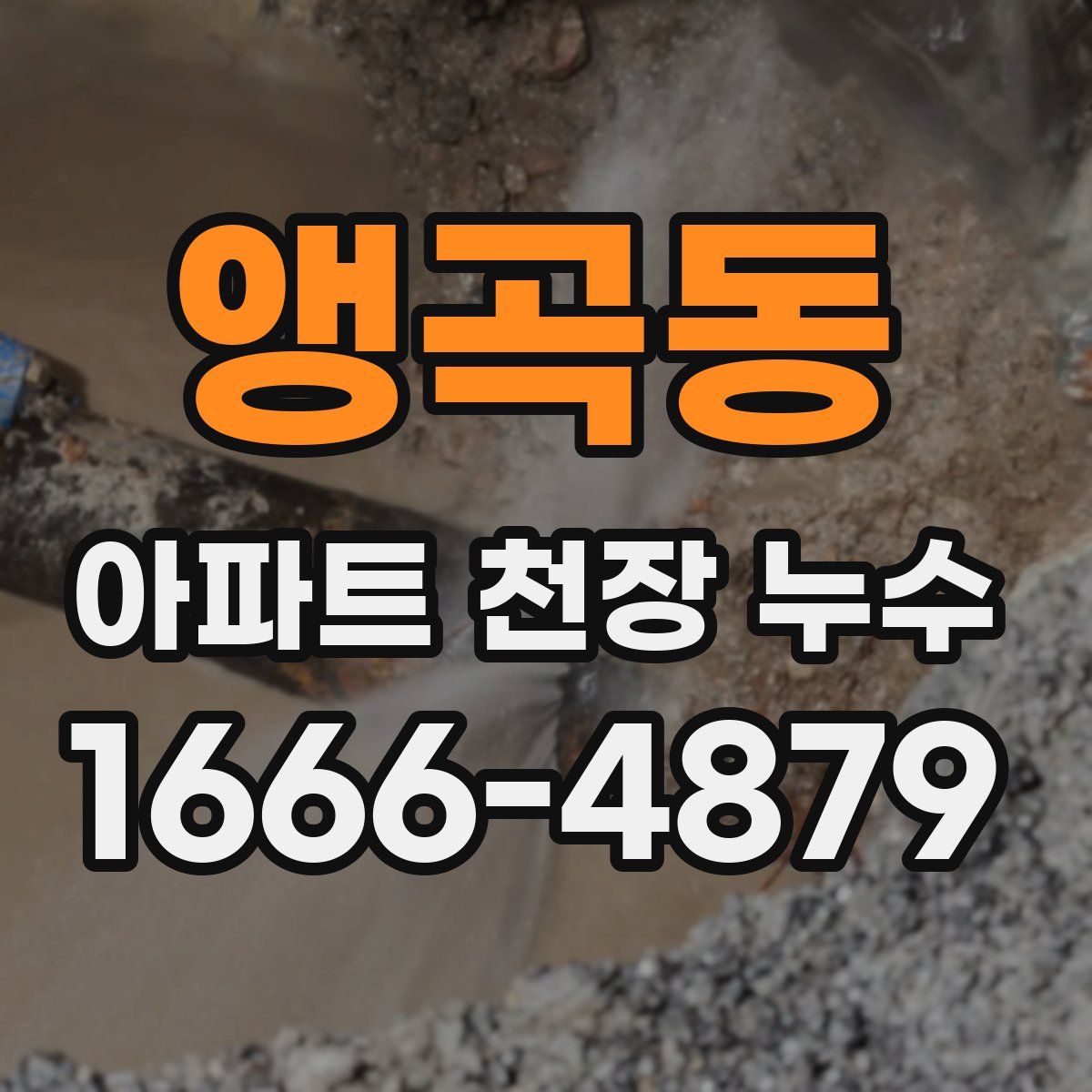 앵곡동 아파트 천장 누수