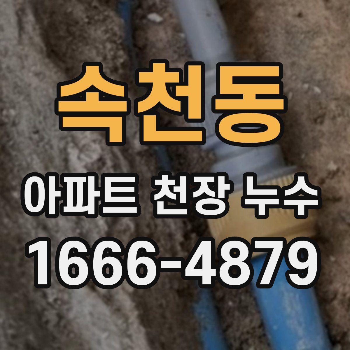 속천동 아파트 천장 누수