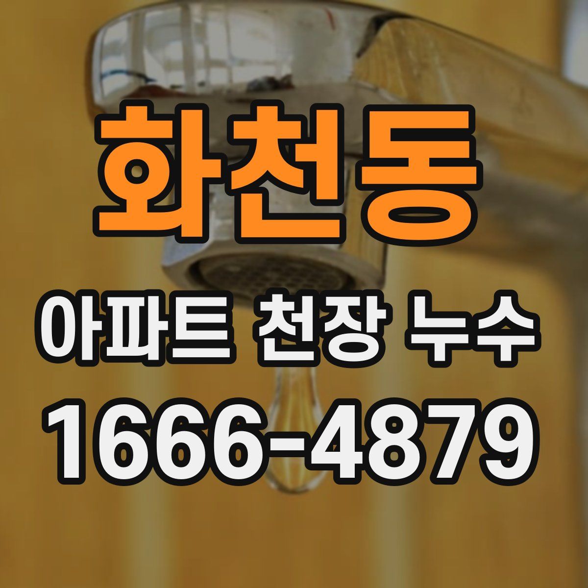 화천동 아파트 천장 누수