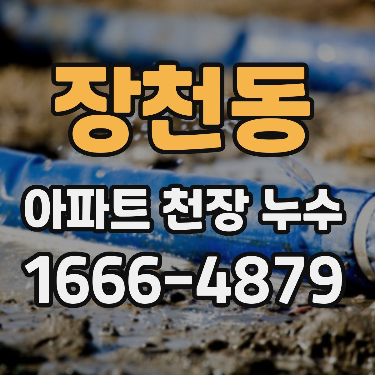 장천동 아파트 천장 누수