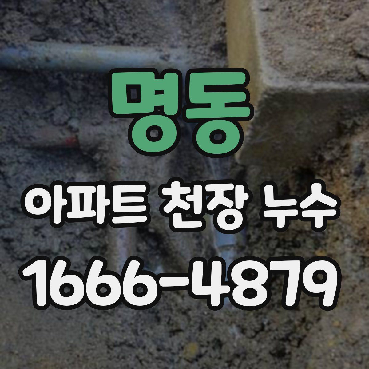 명동 아파트 천장 누수