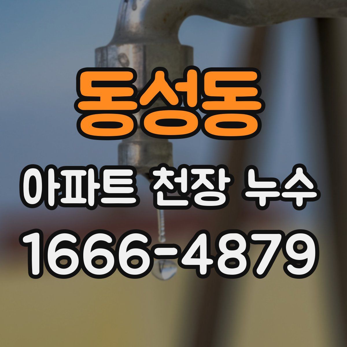 동성동 아파트 천장 누수