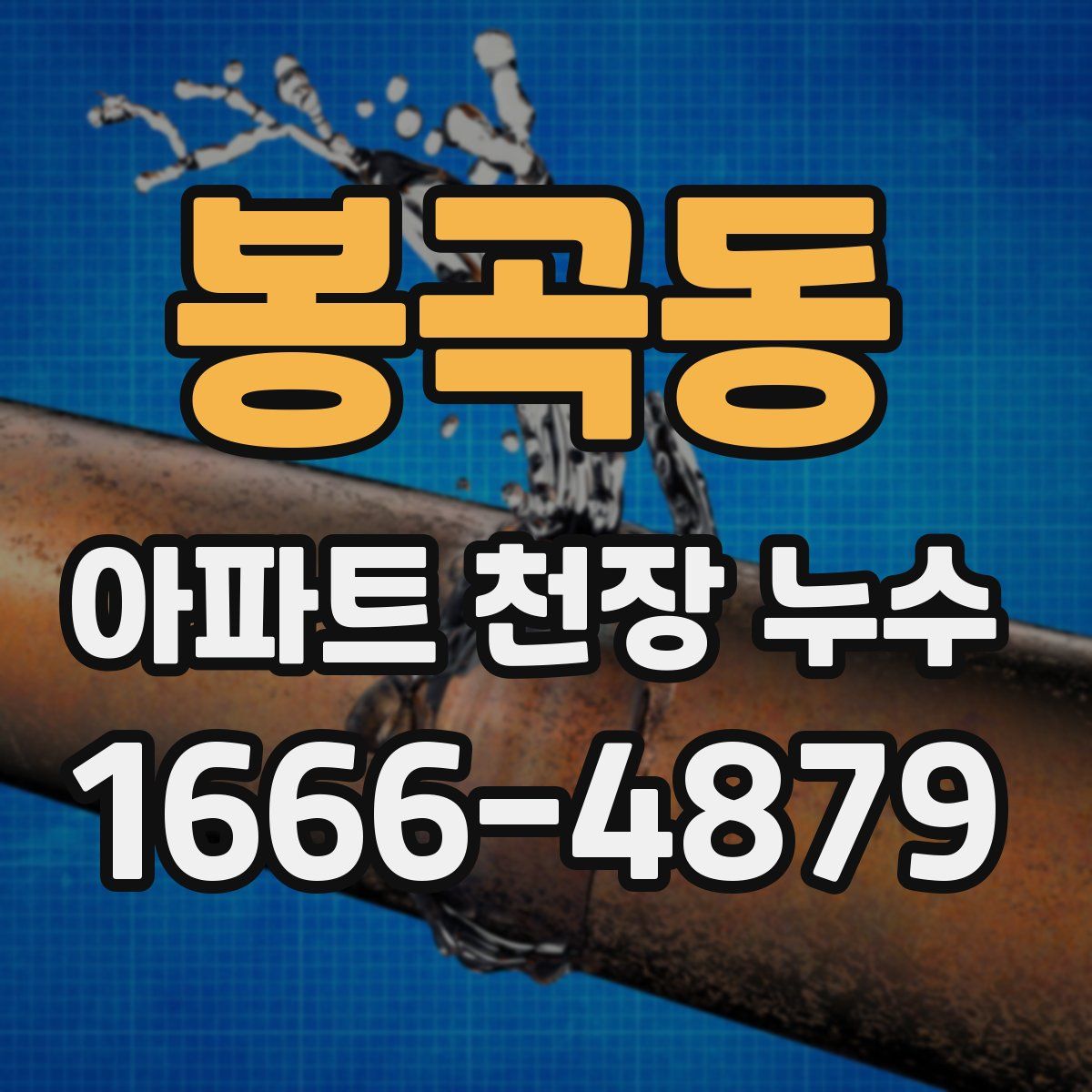 봉곡동 아파트 천장 누수