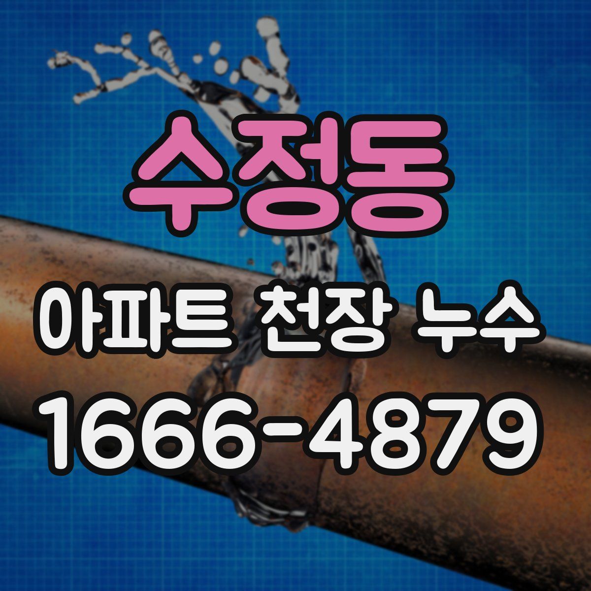 수정동 아파트 천장 누수