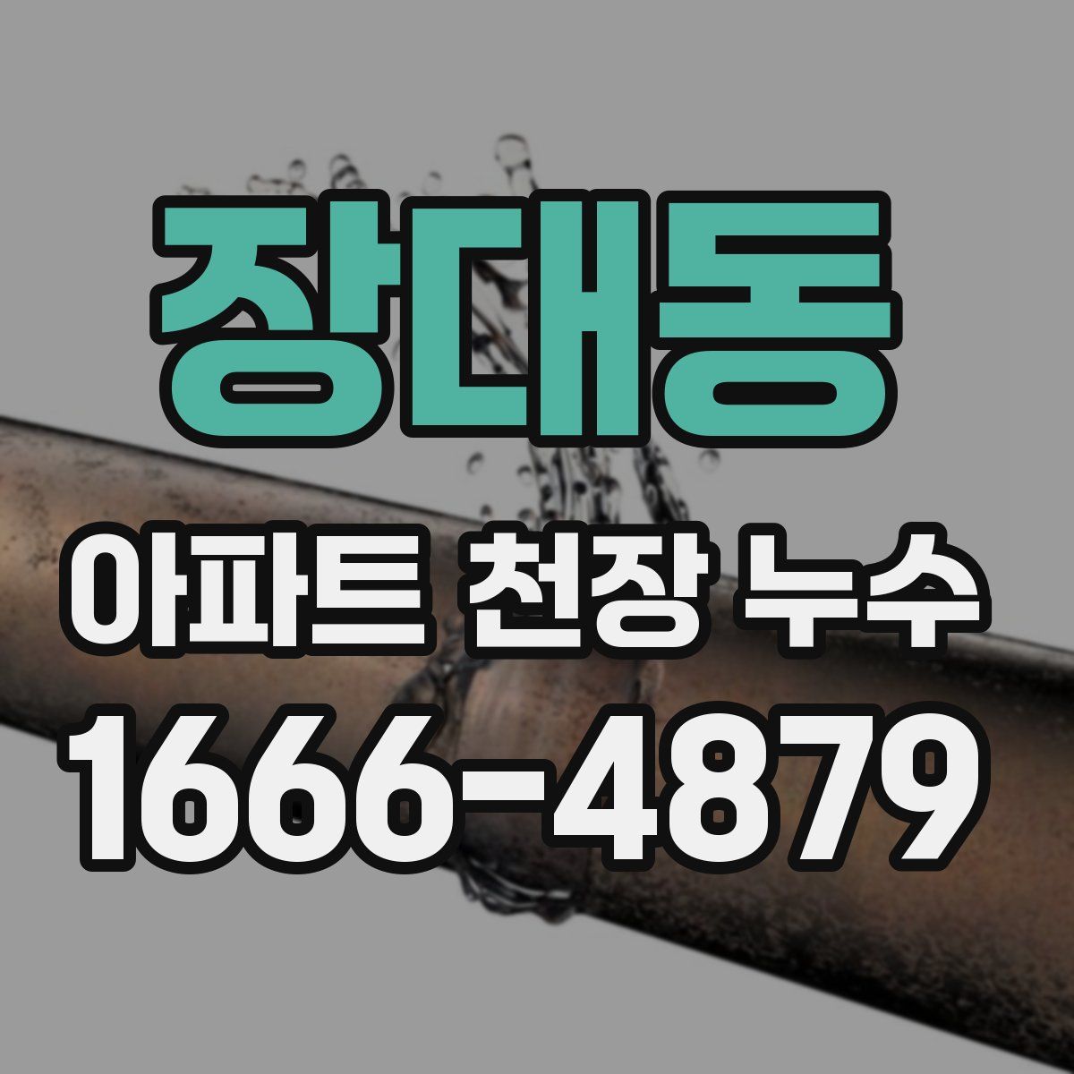 장대동 아파트 천장 누수