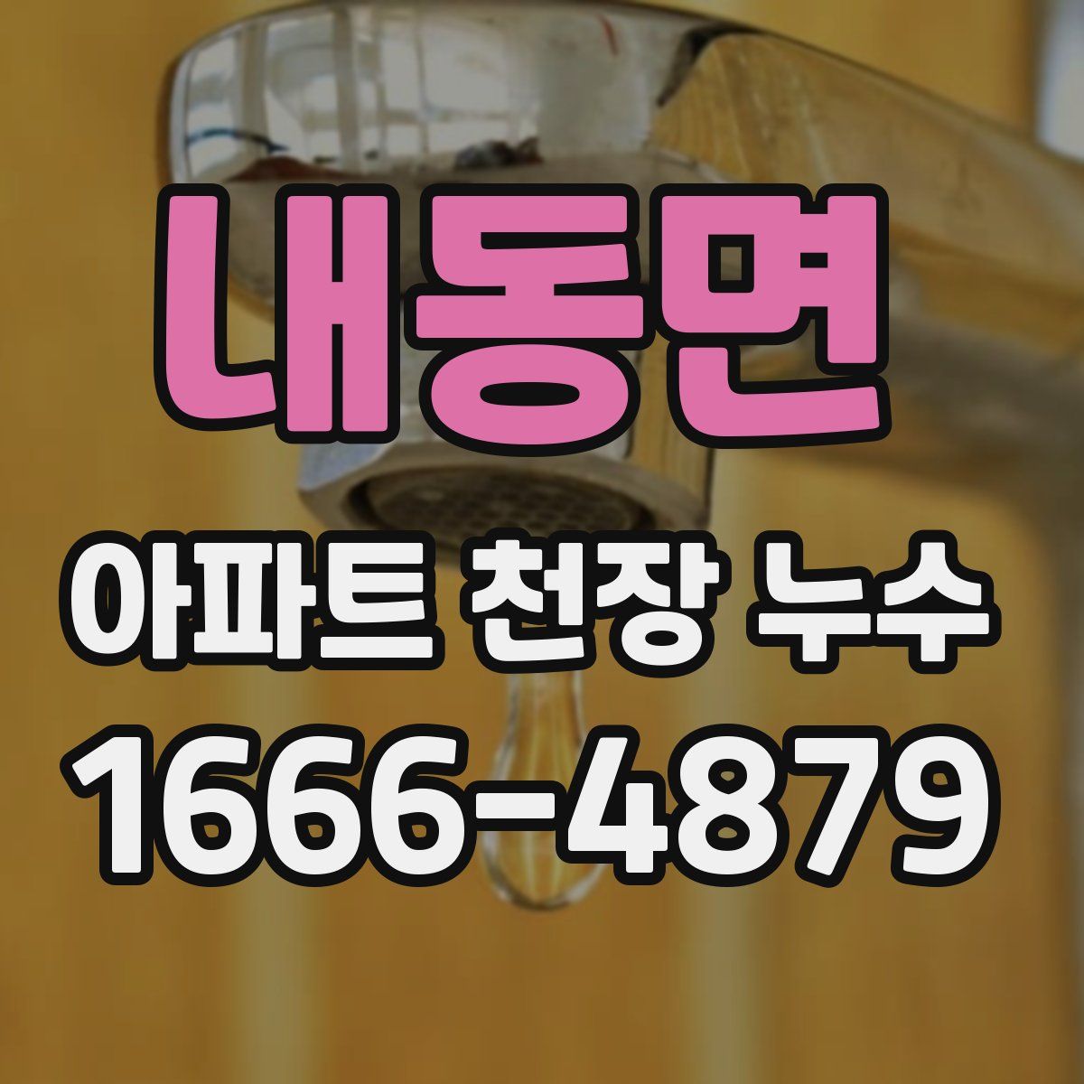 내동면 아파트 천장 누수