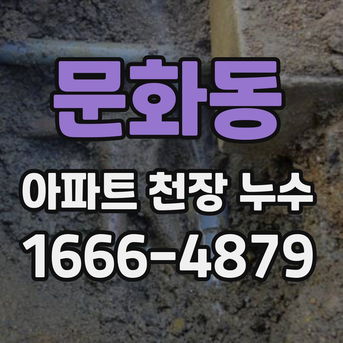 문화동 아파트 천장 누수