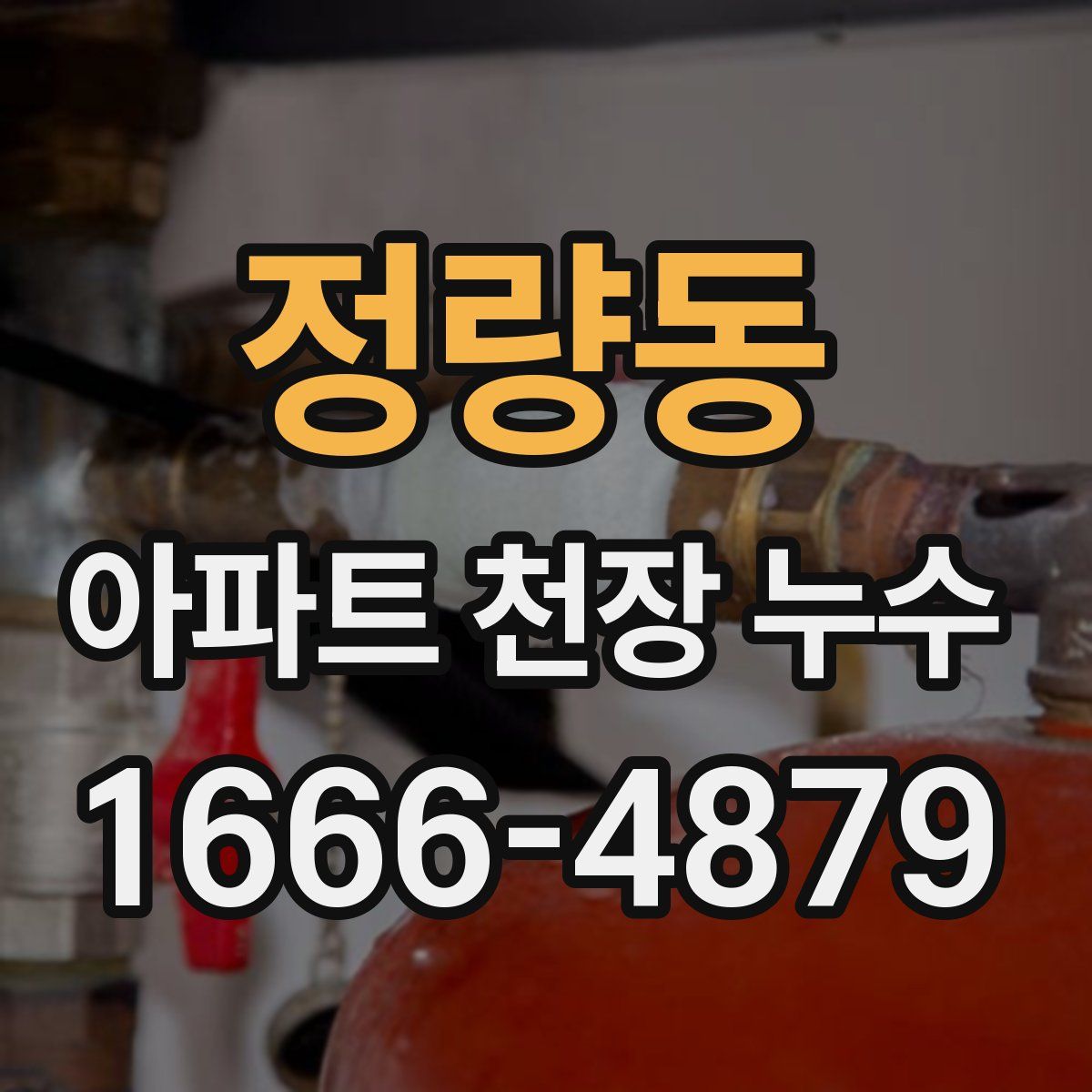 정량동 아파트 천장 누수